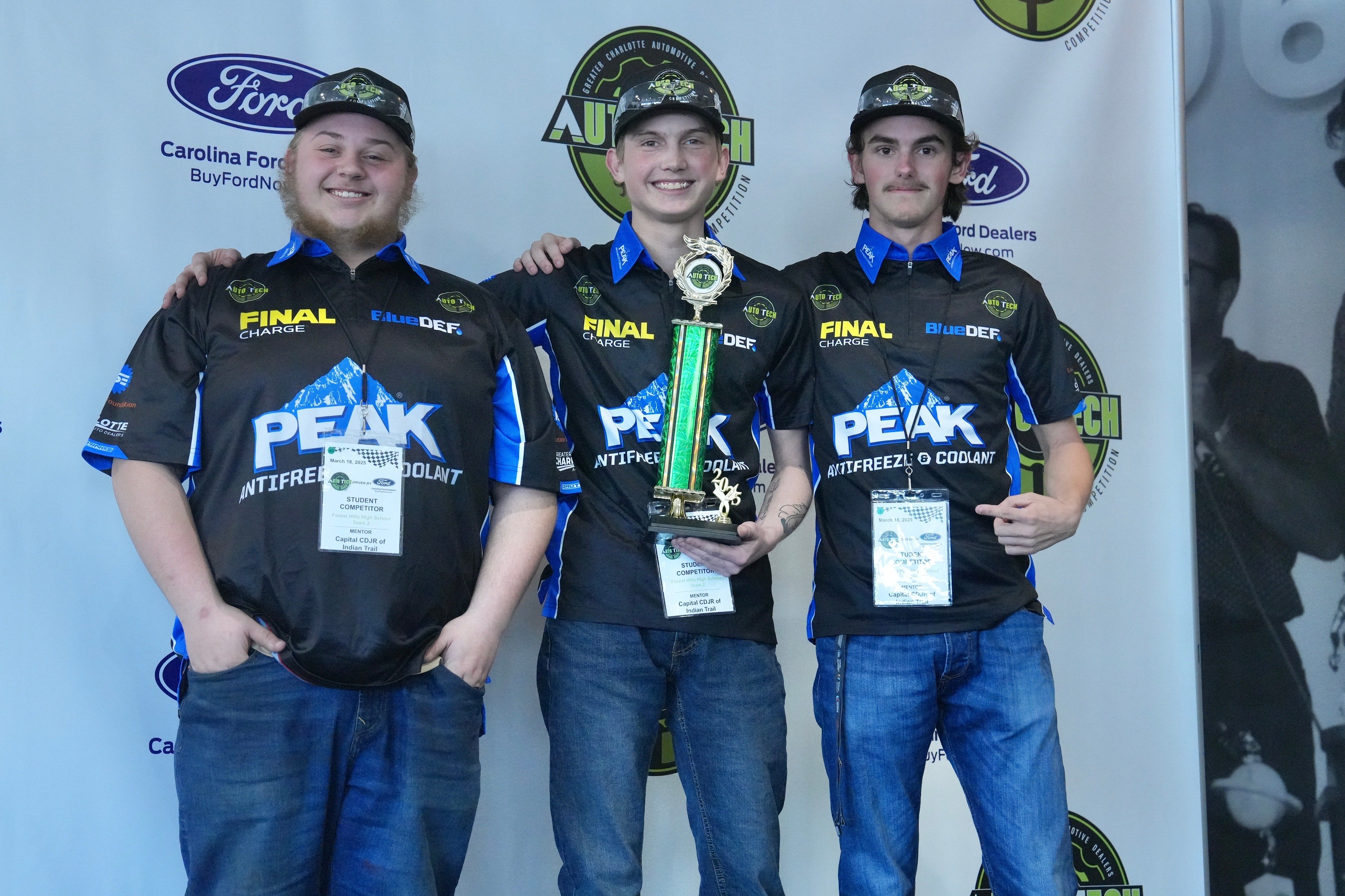 Third Place - Forest Hills High School Team 2 Mentoring Dealership Capital CDJR of Indian Trail
