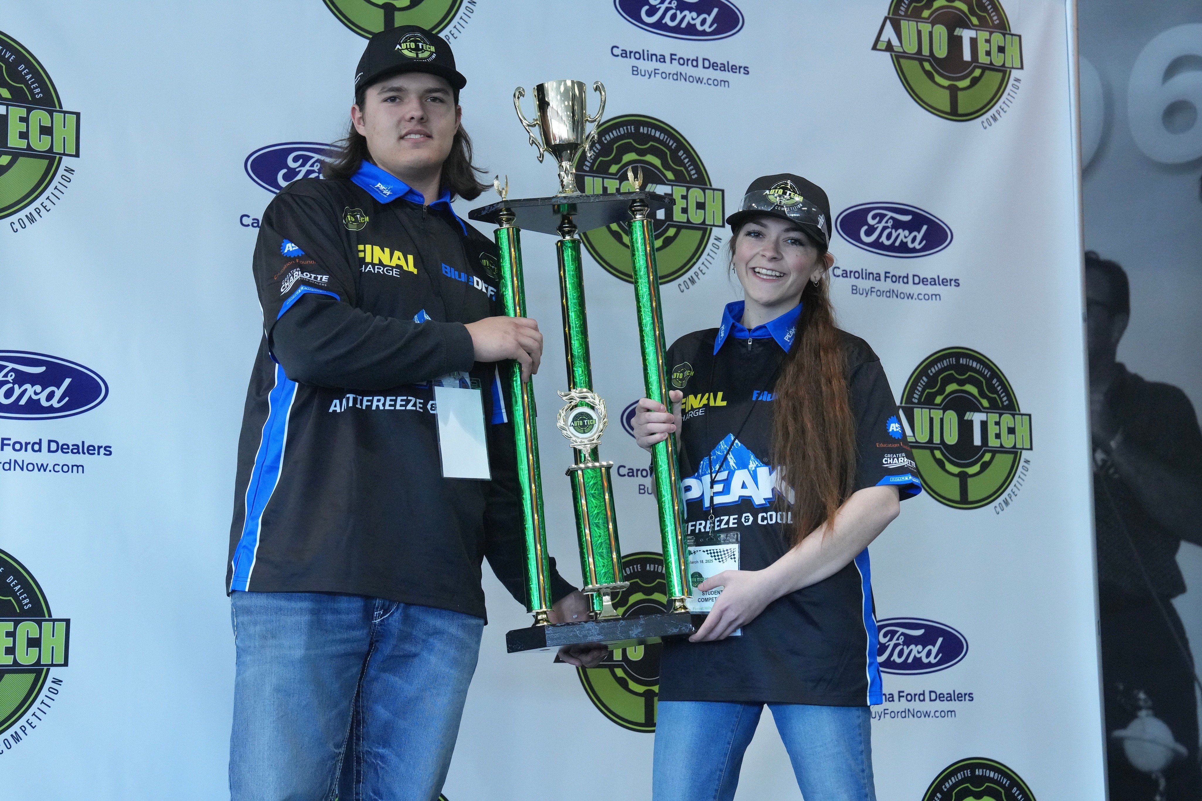 1st Place Winners - Forest Hills High School Team 1 Mentoring Dealership Honda of Indian Trail